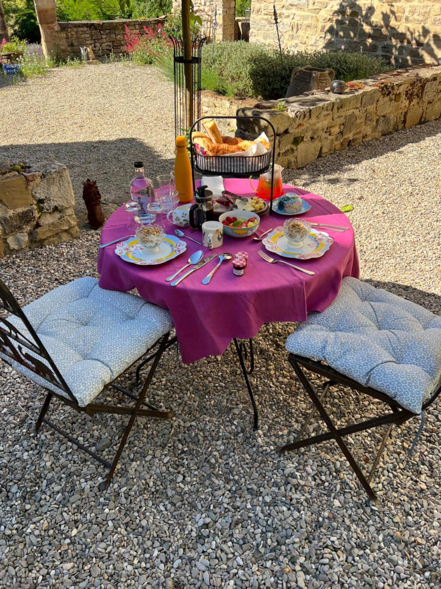 La Bastide De La Bogne Bed & Breakfast Vindrac-Alayrac Bagian luar foto