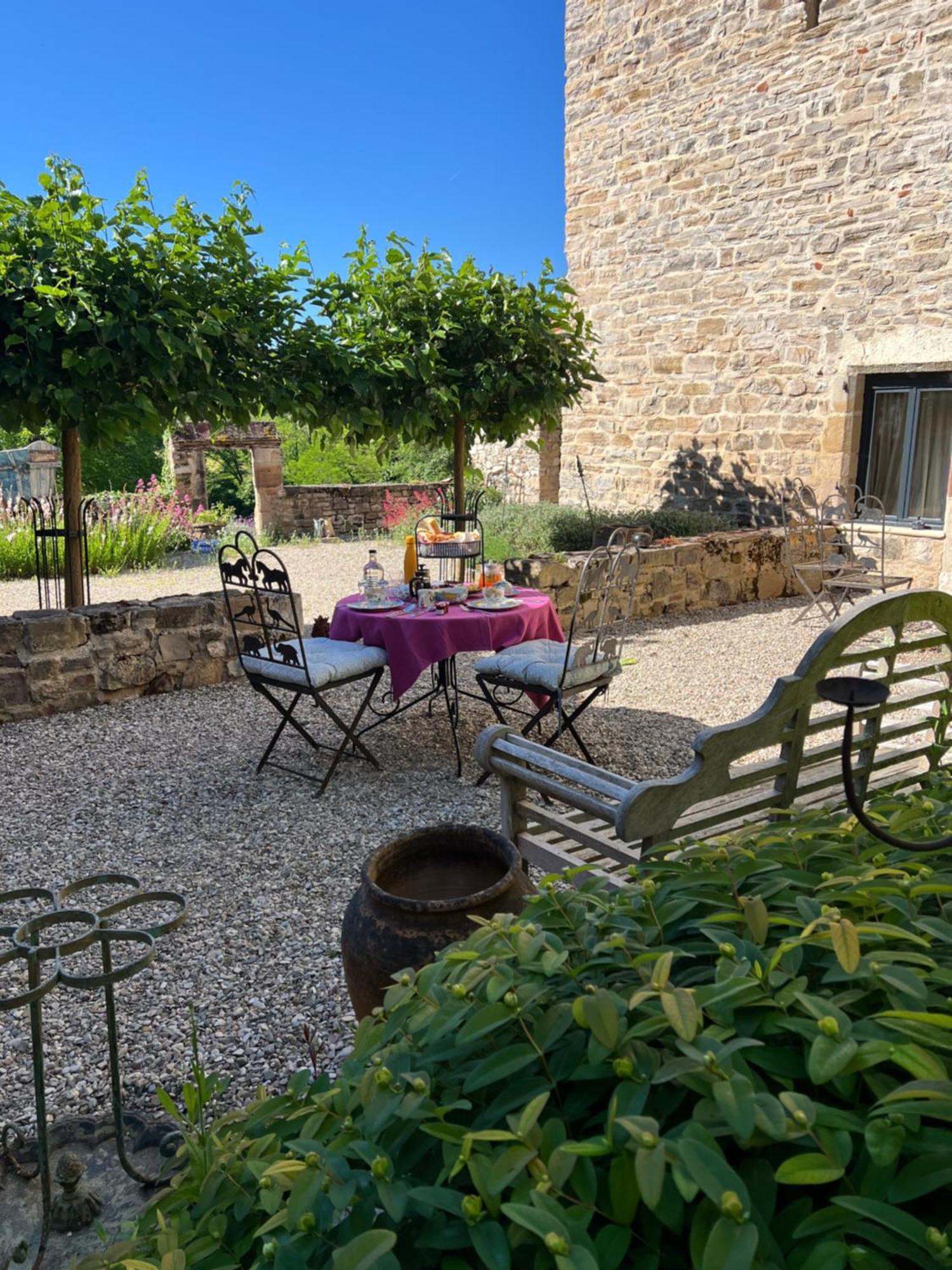 La Bastide De La Bogne Bed & Breakfast Vindrac-Alayrac Bagian luar foto
