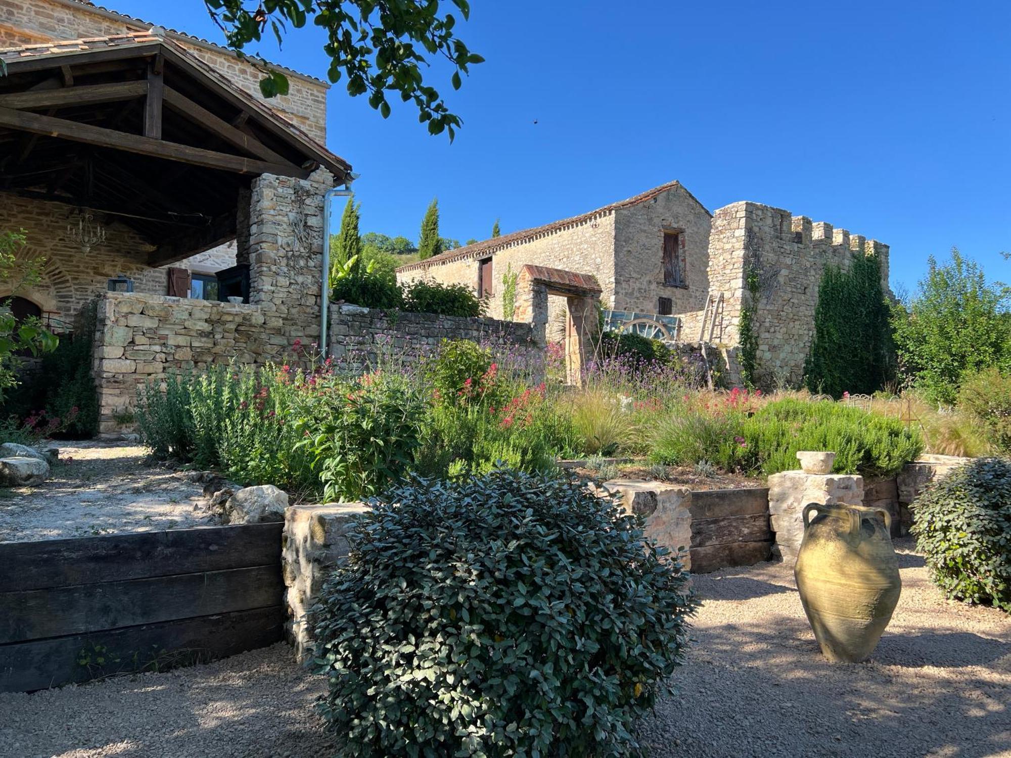 La Bastide De La Bogne Bed & Breakfast Vindrac-Alayrac Bagian luar foto