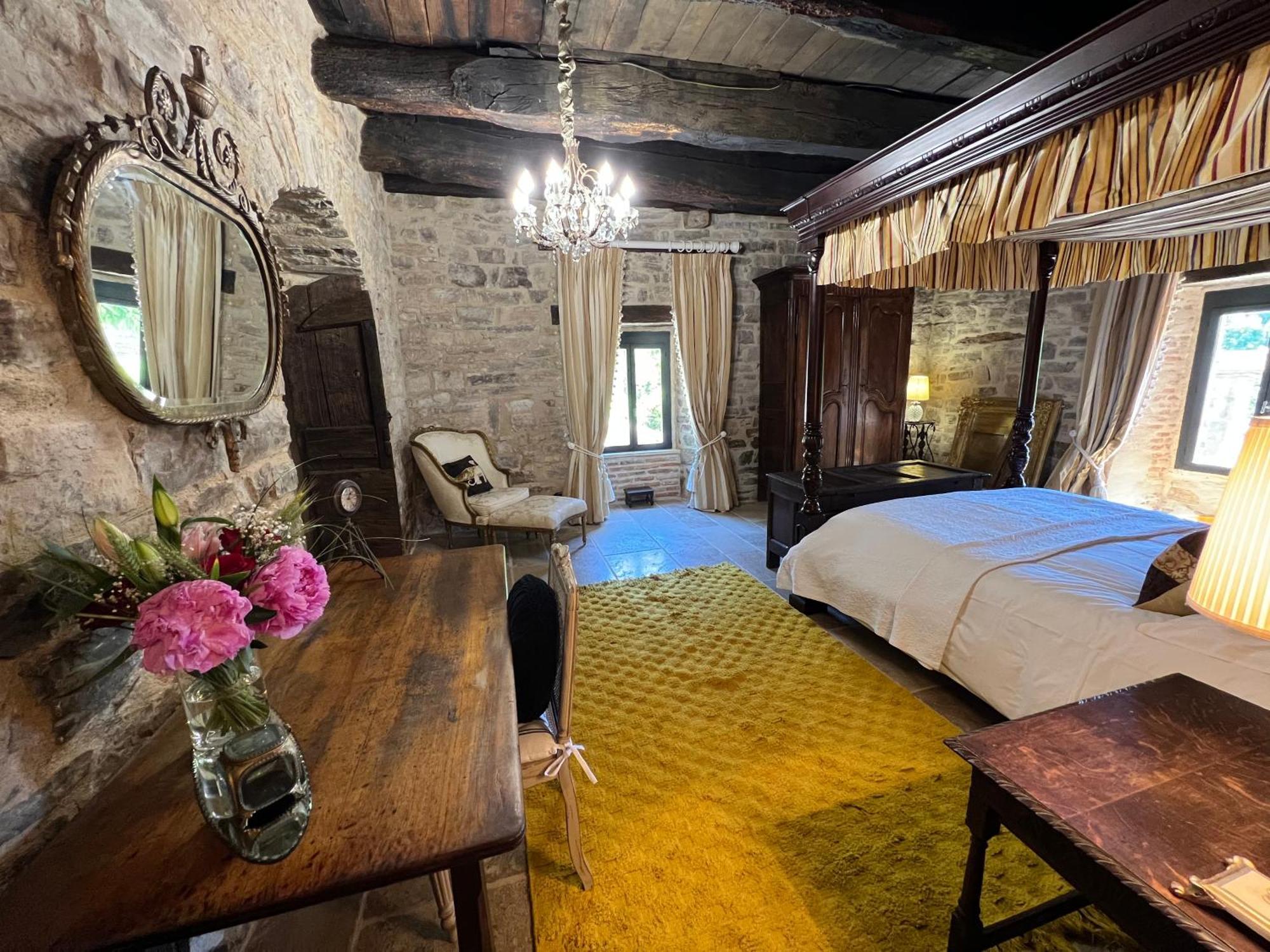 La Bastide De La Bogne Bed & Breakfast Vindrac-Alayrac Bagian luar foto